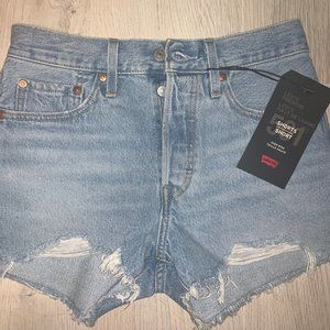 Levi 501 high rise shorts